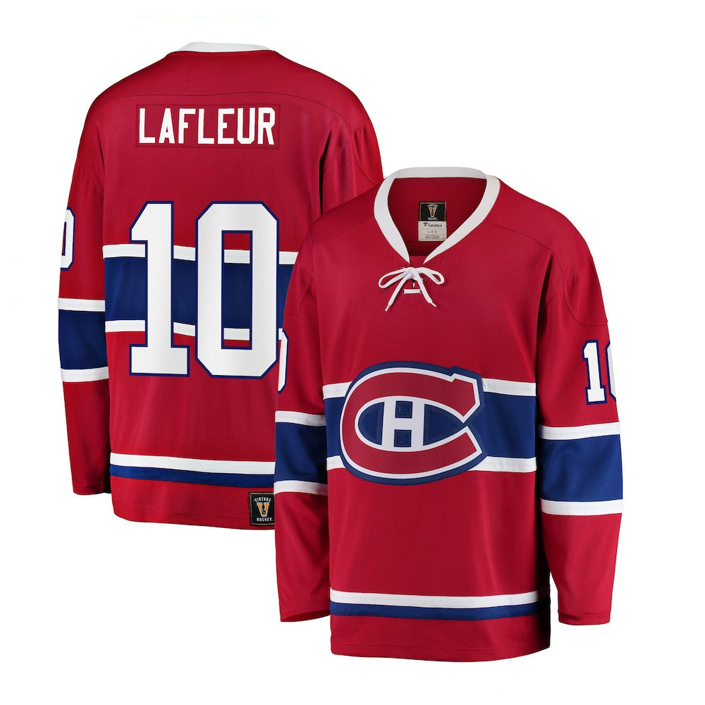 Hockey Guy Lafleur Montreal Canadians 10 Jersey