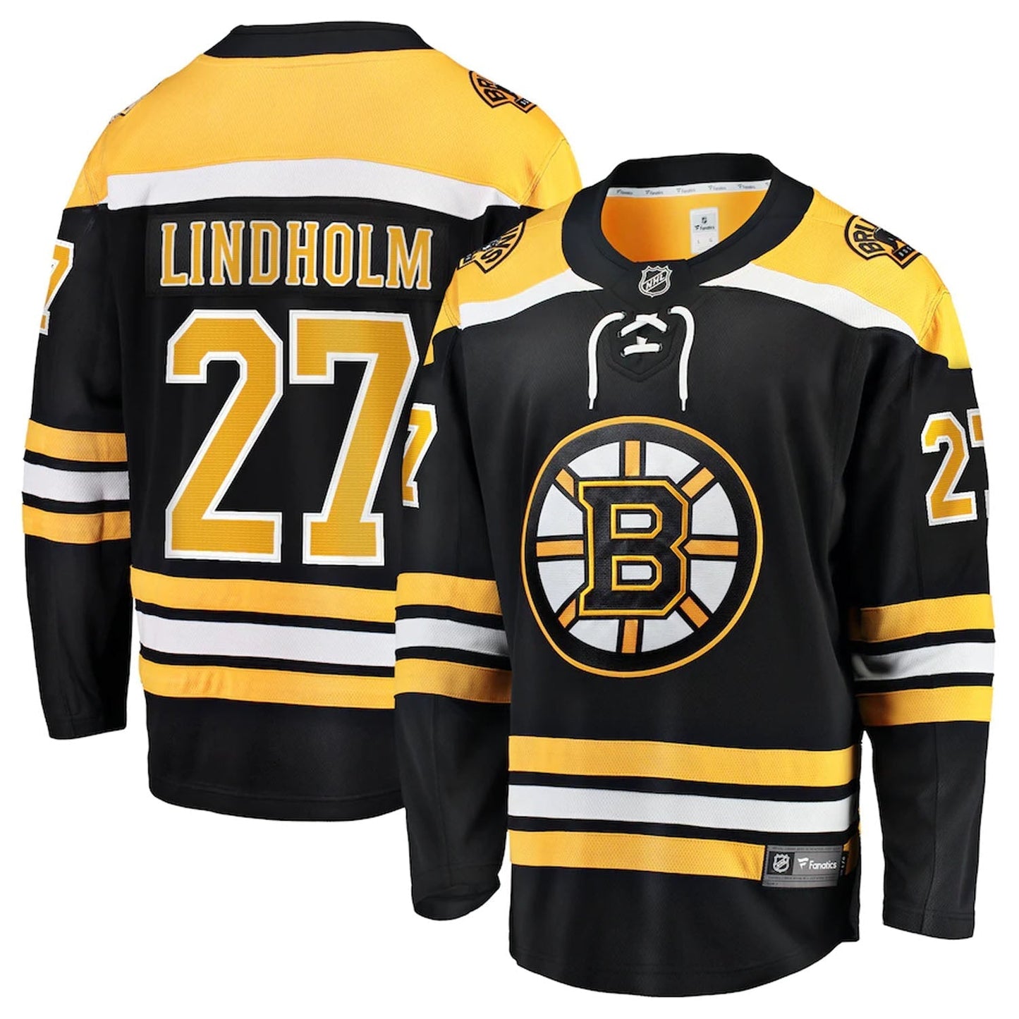 Hockey Hampus Lindholm Boston Bruins 27 Jersey