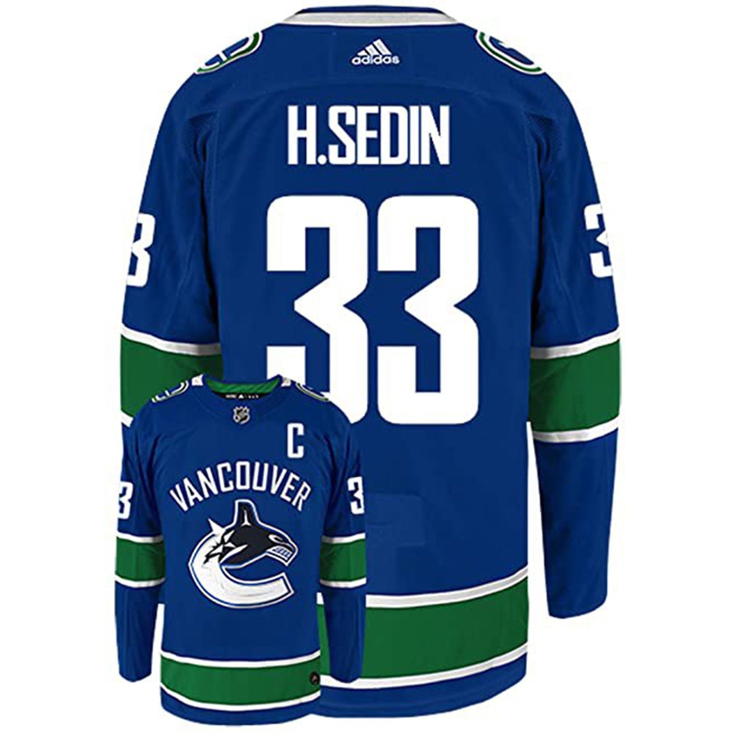 Hockey Henrick Sedin Vancouver Canucks 33 Jersey