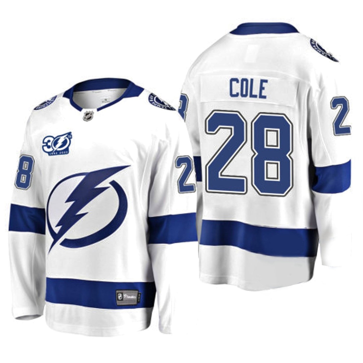 Hockey Ian Cole Tampa Bay Lightning 28 Jersey