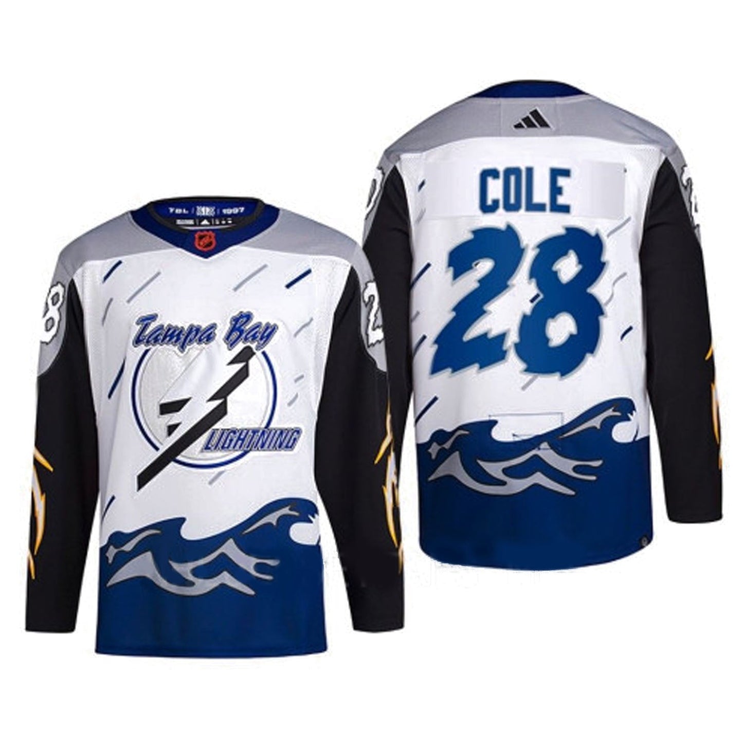 Hockey Ian Cole Tampa Bay Lightning 28 Jersey