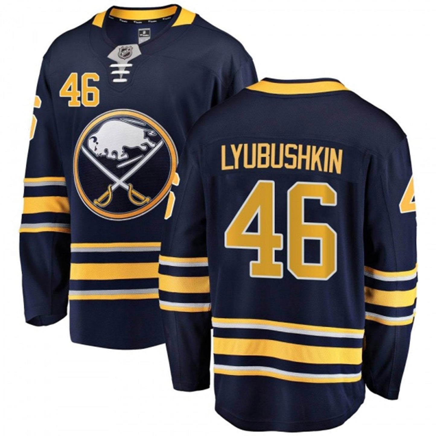 Hockey Ilya Lyubushkin Buffalo Sabres 46 Jersey