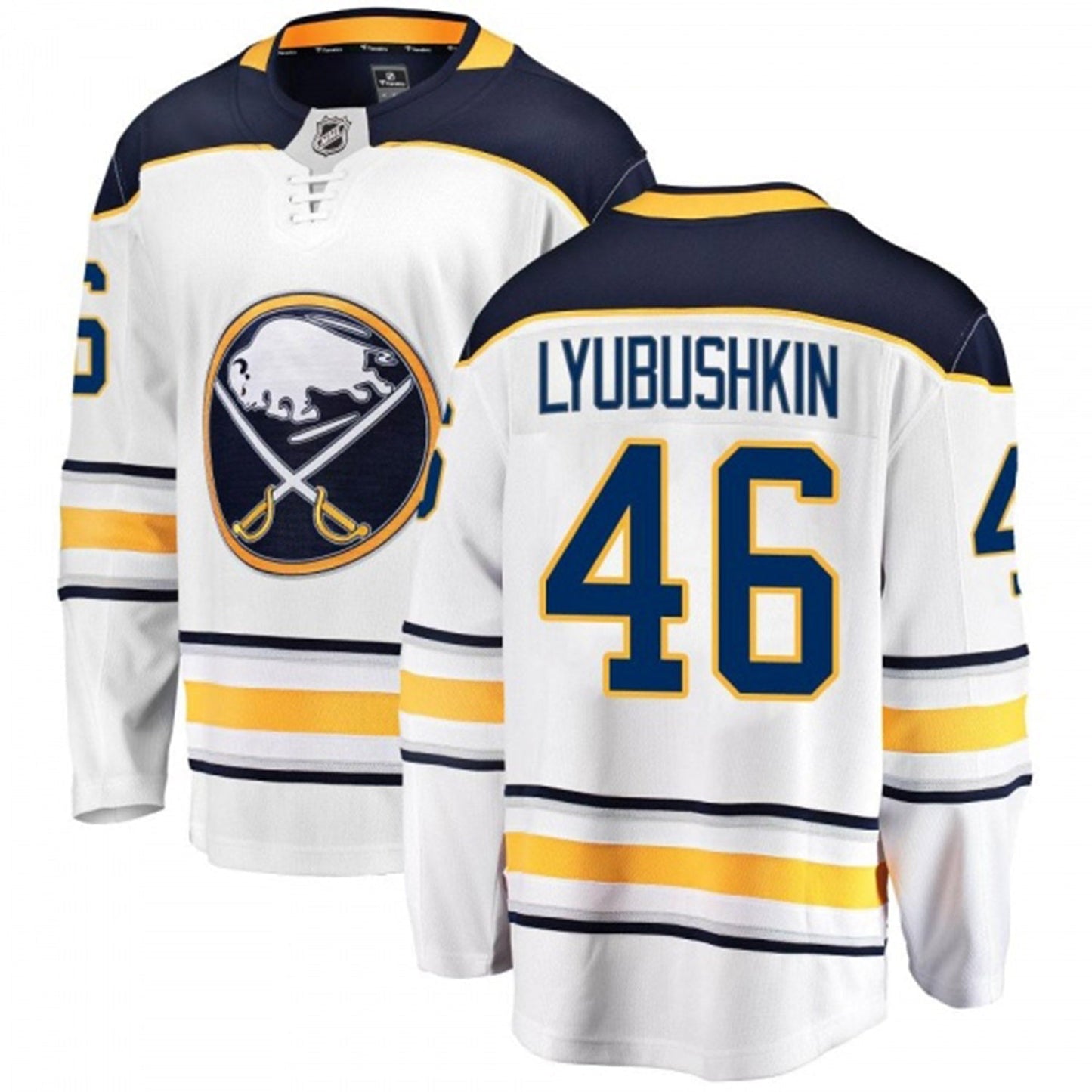 Hockey Ilya Lyubushkin Buffalo Sabres 46 Jersey
