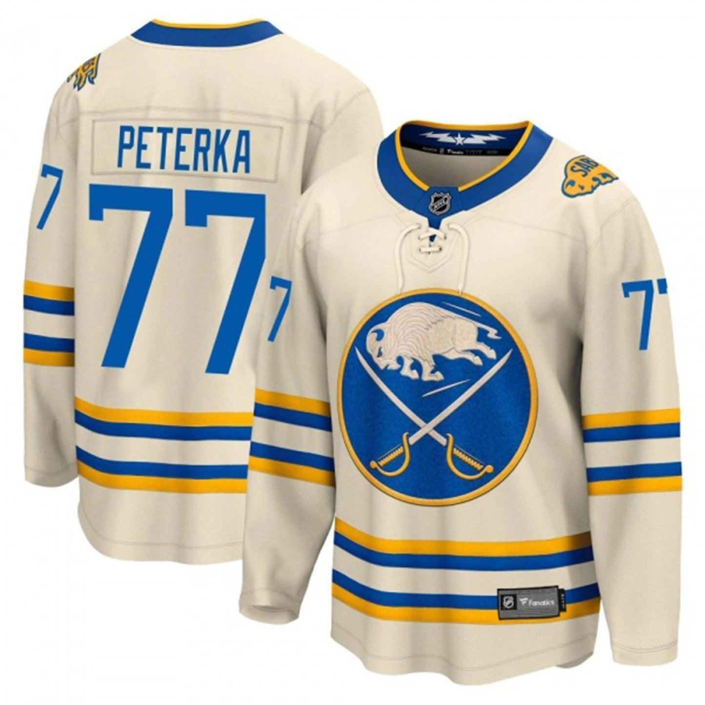 Hockey JJ Peterka Buffalo Sabres 77 Jersey
