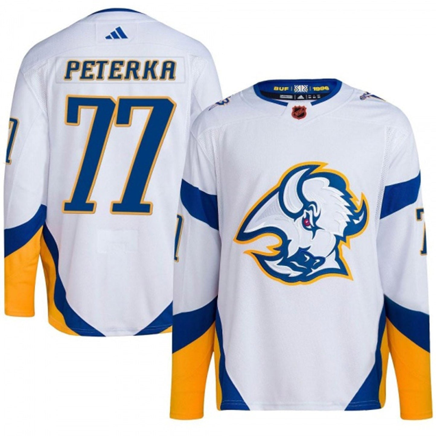Hockey JJ Peterka Buffalo Sabres 77 Jersey