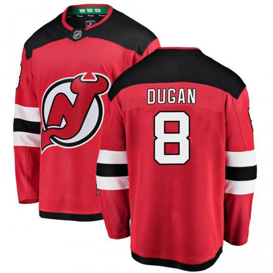 Hockey Jack Dugan New Jersey Devils 8 Jersey