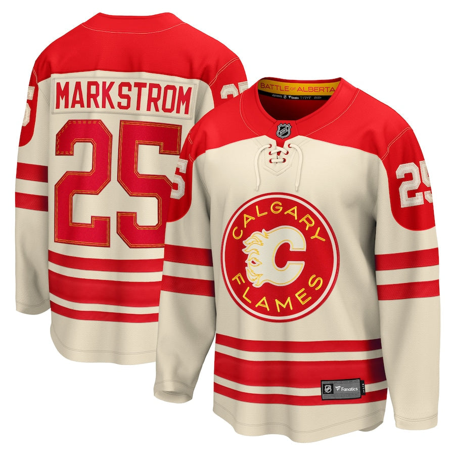 Hockey Jacob Markstrom Calgary Flames Heritage Classic Jersey