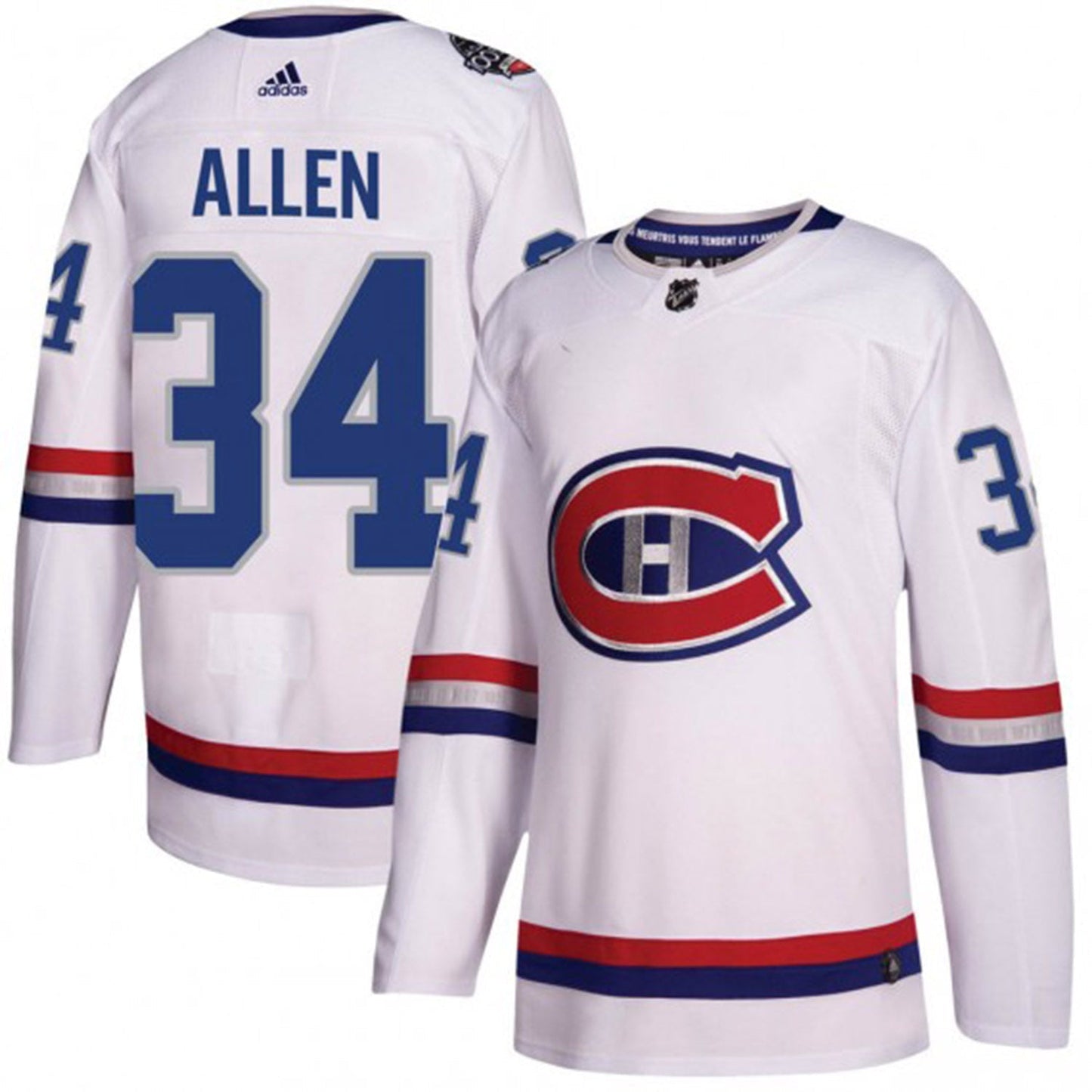Hockey Jake Allen Montreal Canadiens 34 Jersey