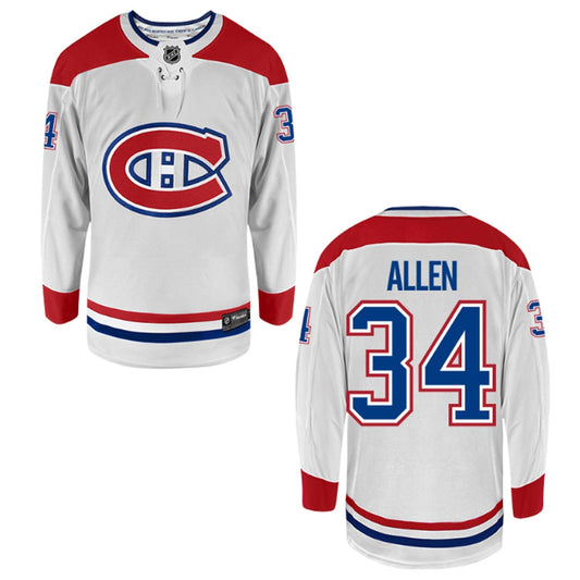 Hockey Jake Allen Montreal Canadiens 34 Jersey