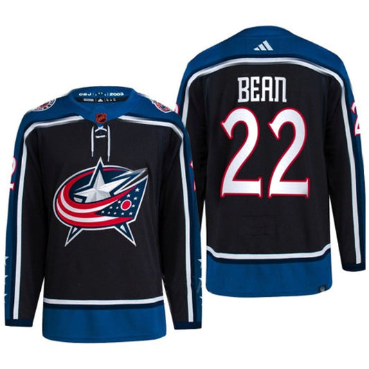 Hockey Jake Bean Columbus Blue Jackets 22 Jersey