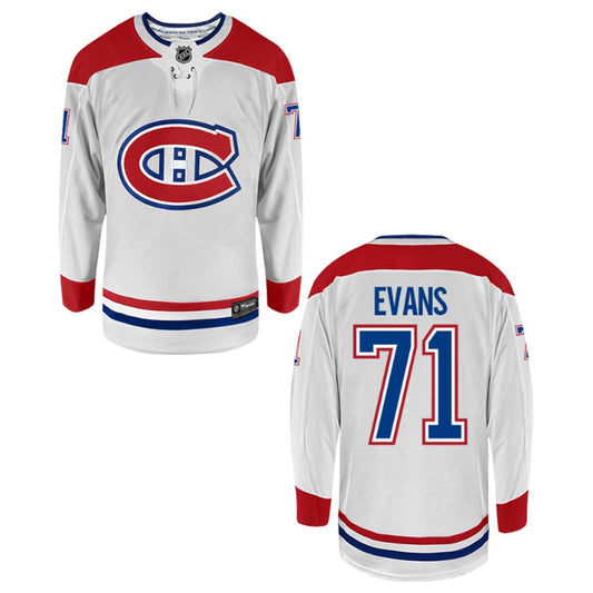 Hockey Jake Evans Montreal Canadiens 71 Jersey
