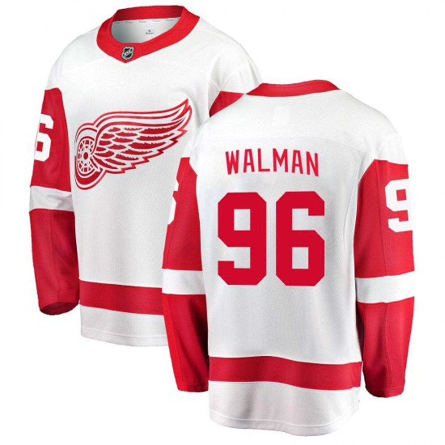 Hockey Jake Walman Detroit Red Wings 96 Jersey