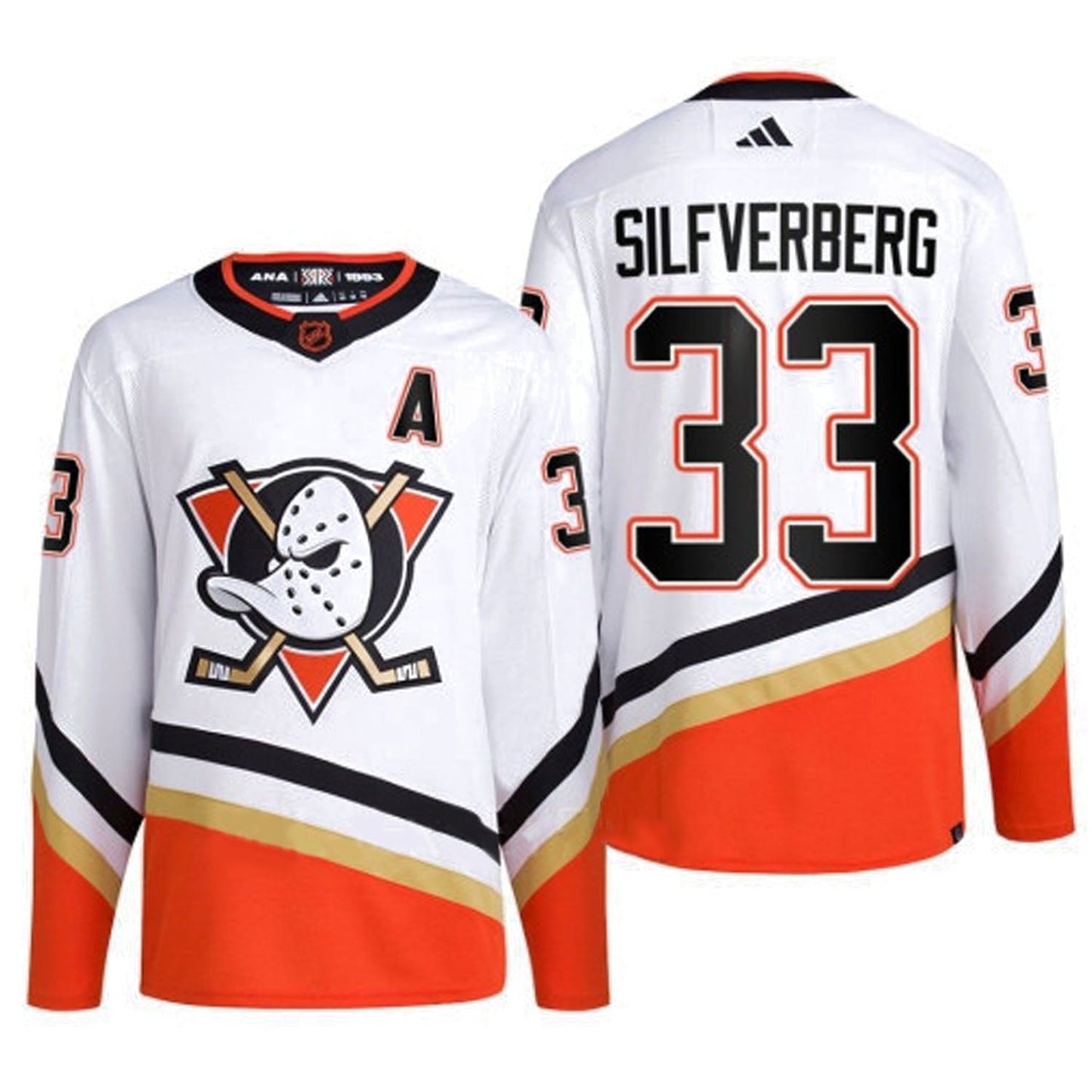 Hockey Jakob Silfverberg Anaheim Ducks 33 Jersey