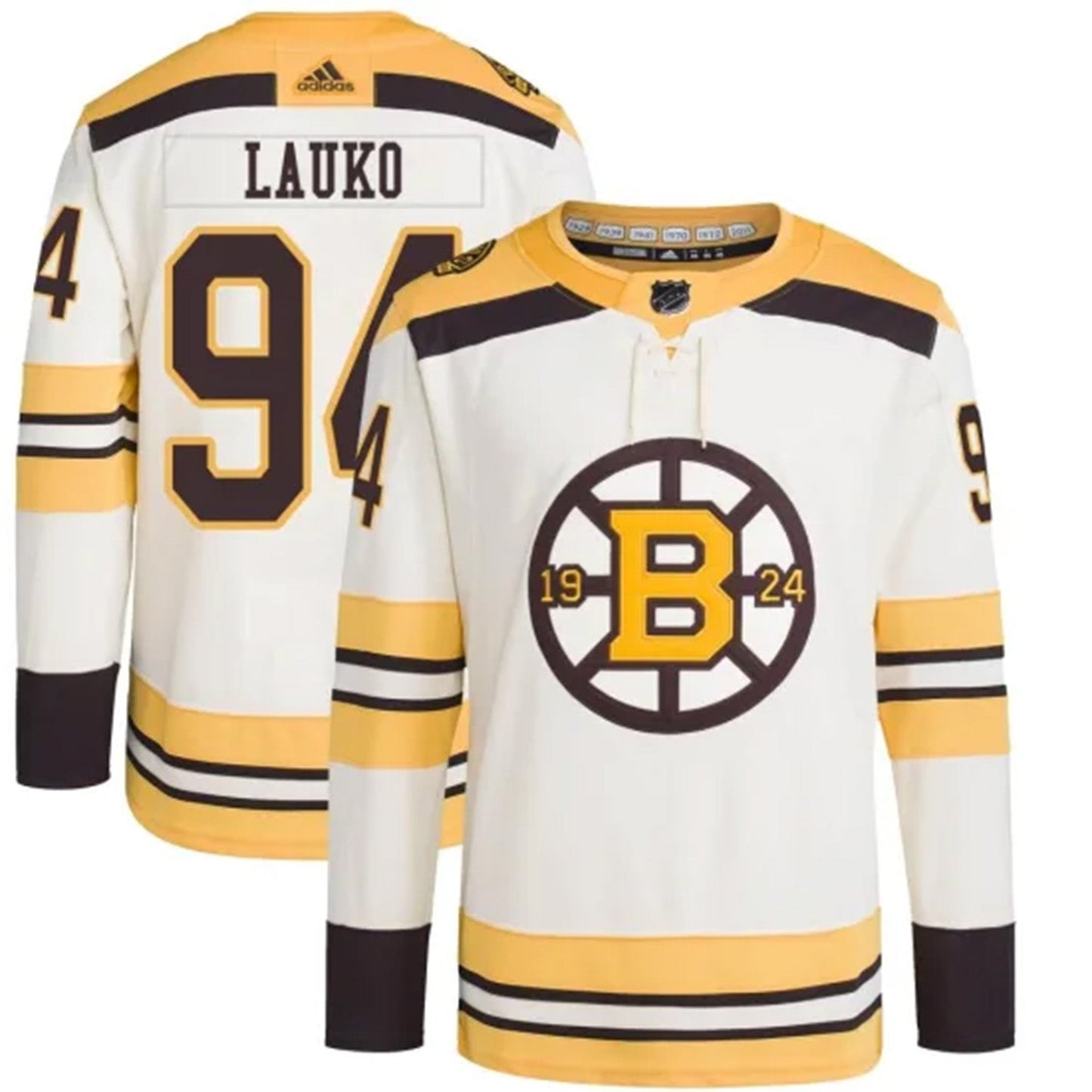 Hockey Jakub Lauko Bostin Bruins 94 Jersey