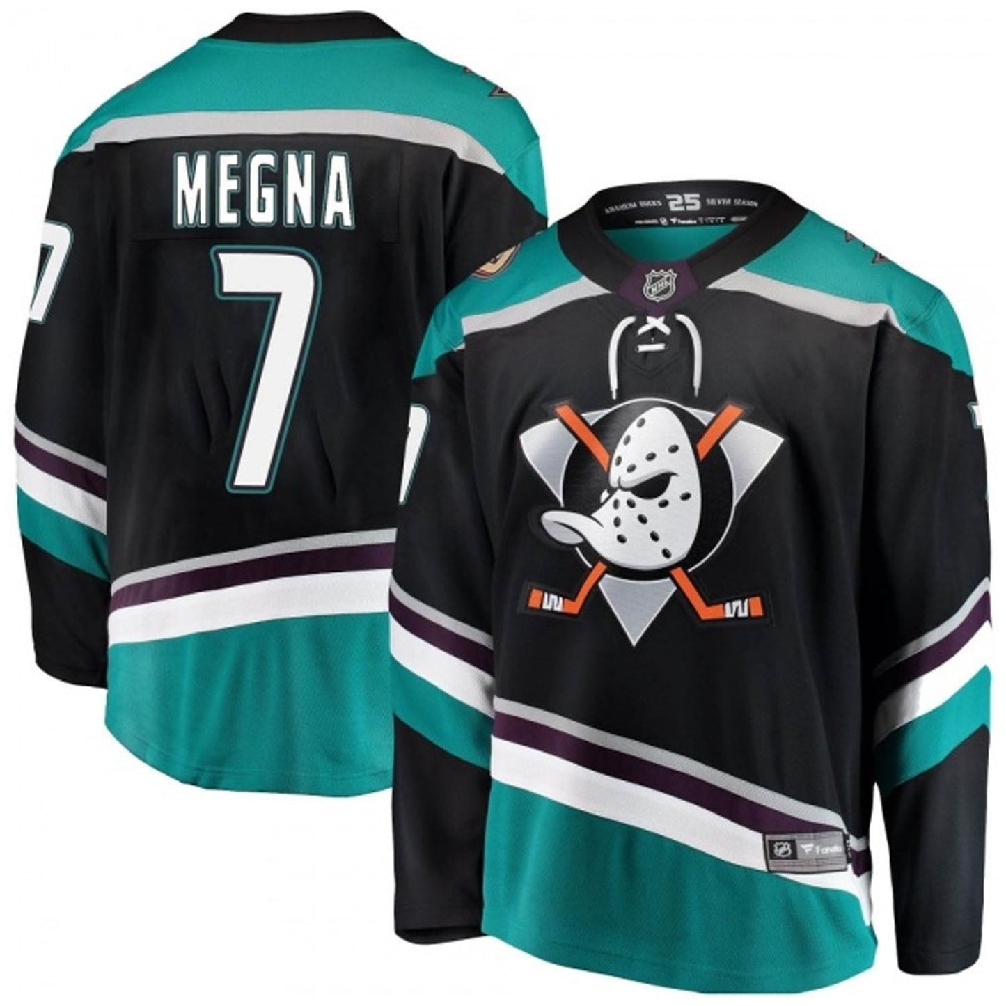 Hockey Jayson Megna Anaheim Ducks 7 Jersey