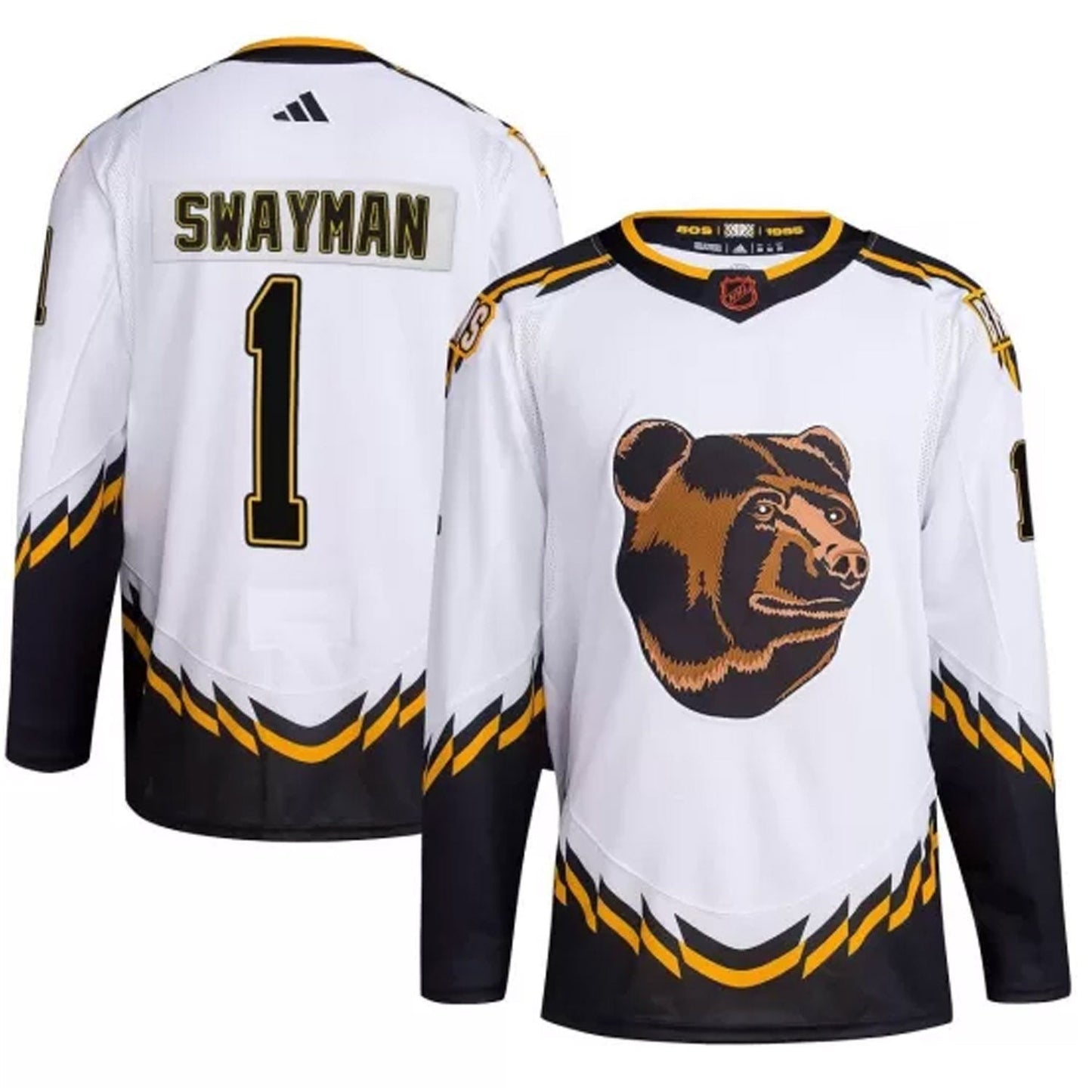 Hockey Jeremy Swayman Boston Bruins 1 Jersey