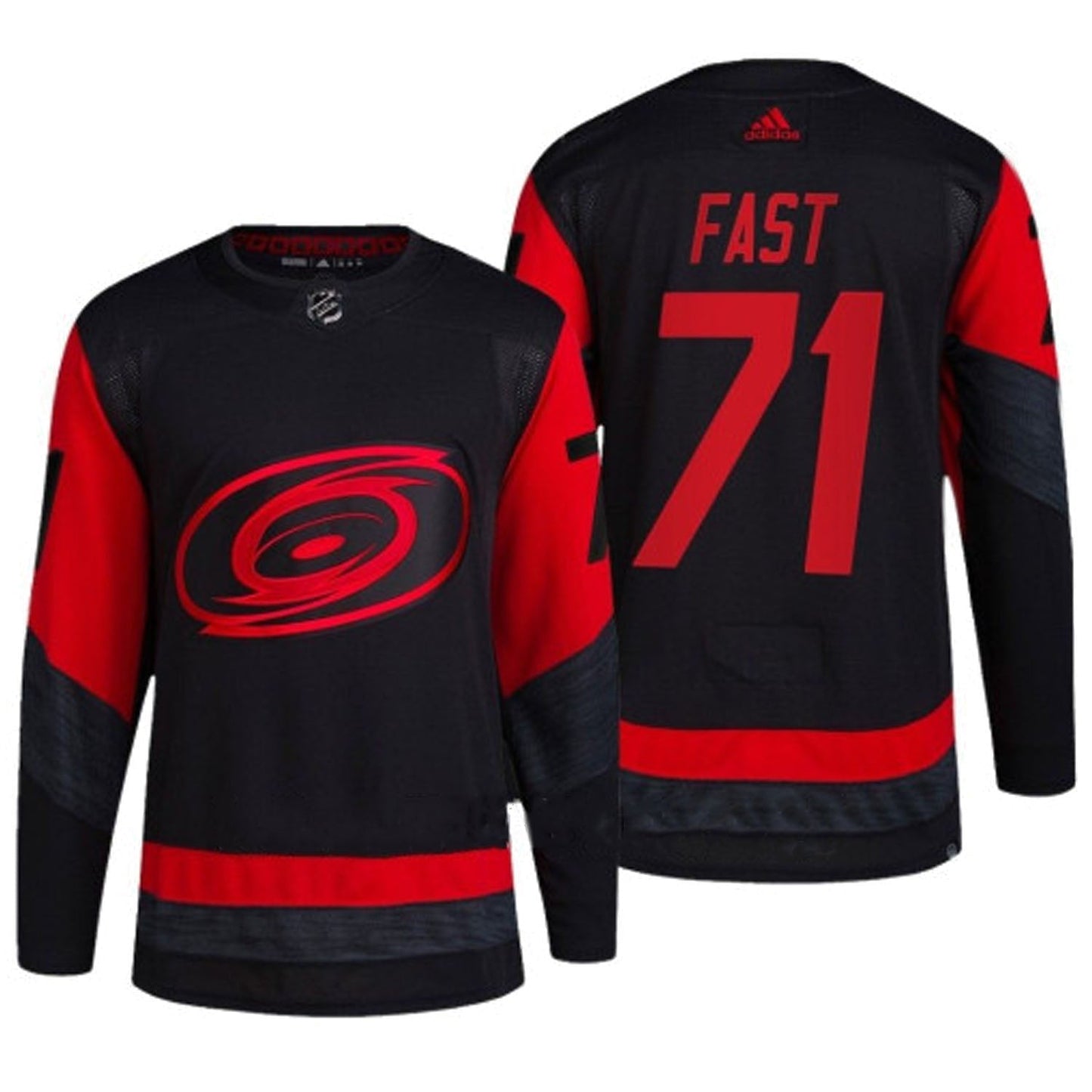 Hockey Jesper Fast Carolina Hurricanes 71 Jersey