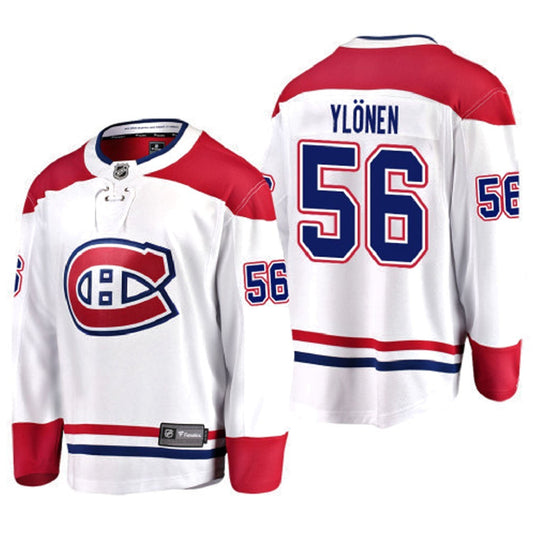 Hockey Jesse Ylonen Montreal Canadiens 56 Jersey