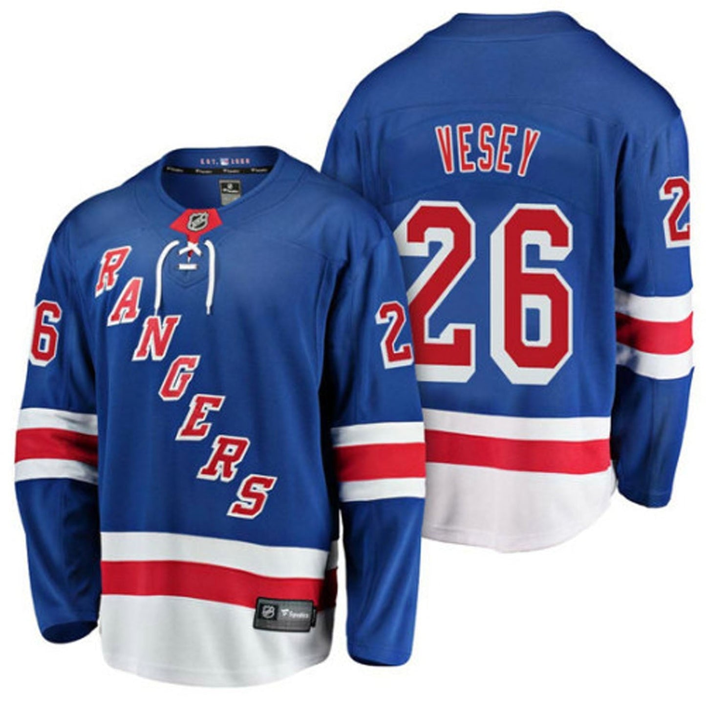 Hockey Jimmy Vesey New York Rangers 26 Jersey