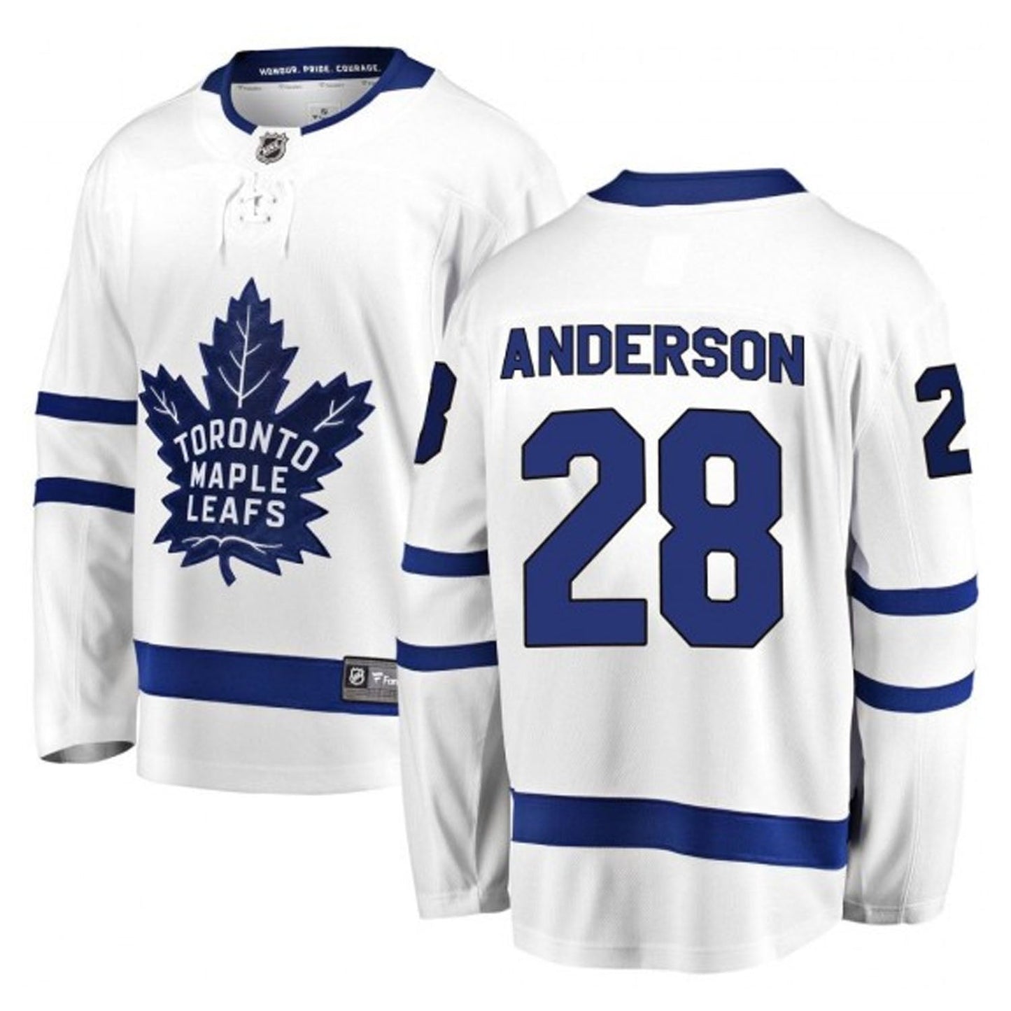 Hockey Joey Anderson Toronto Maple Leafs 28 Jersey