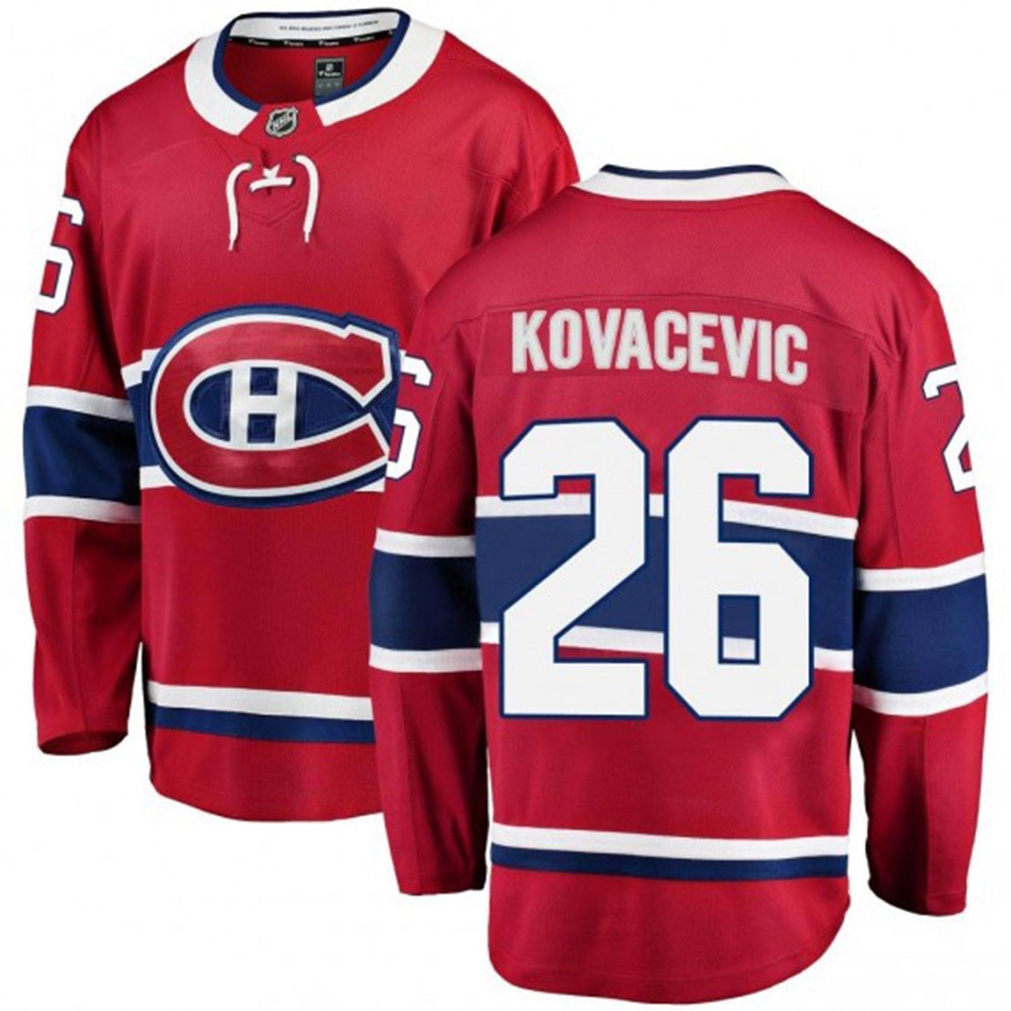 Hockey Johnathan Kovacevic Montreal Canadiens 26 Jersey
