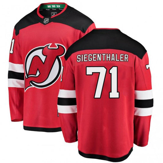 Hockey Jonas Siegenthaler New Jersey Devils 71 Jersey