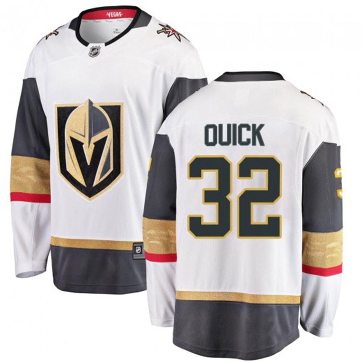 Hockey Jonathan Quick Vegas Golden Knights 32 Jersey