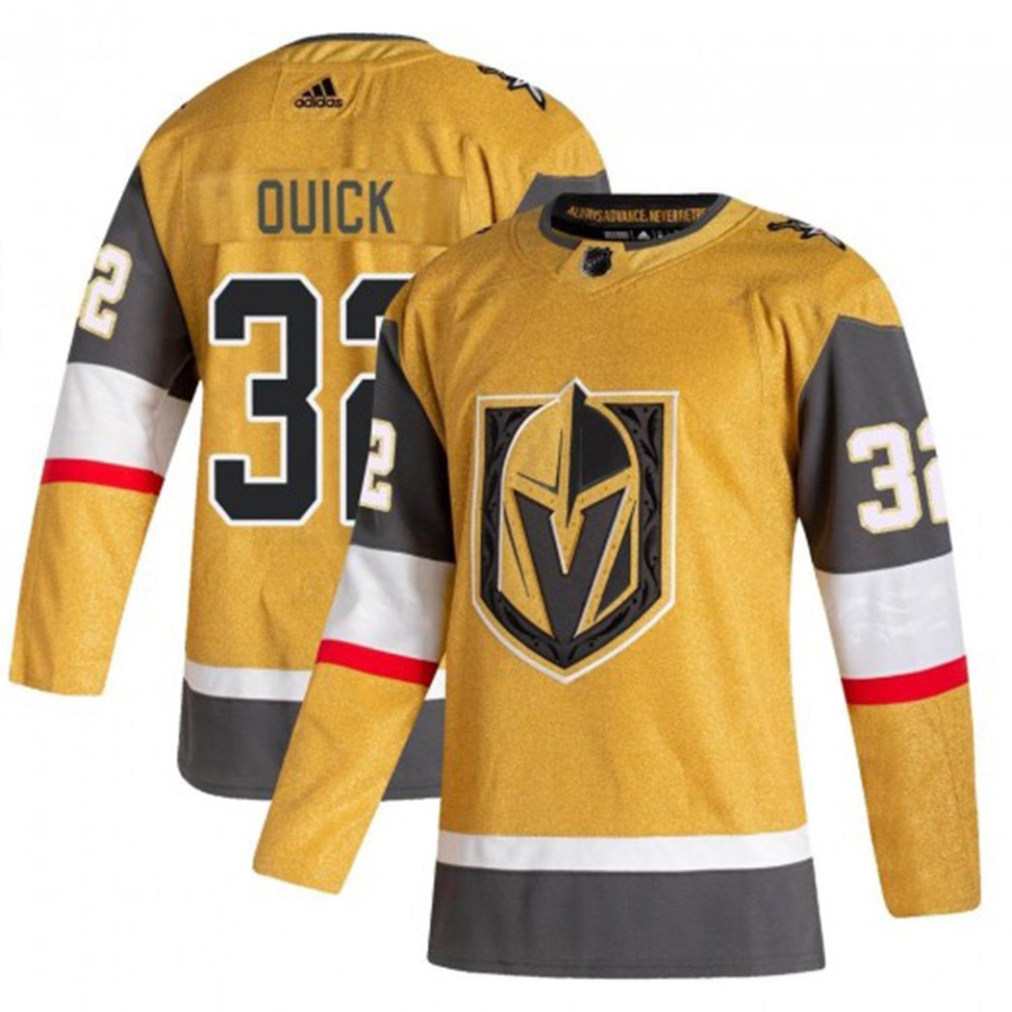 Hockey Jonathan Quick Vegas Golden Knights 32 Jersey