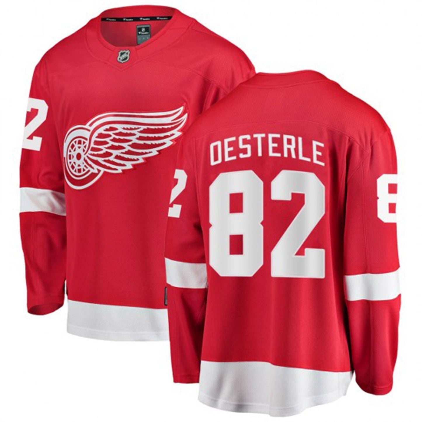 Hockey Jordan Oesterle Detroit Red Wings 82 Jersey