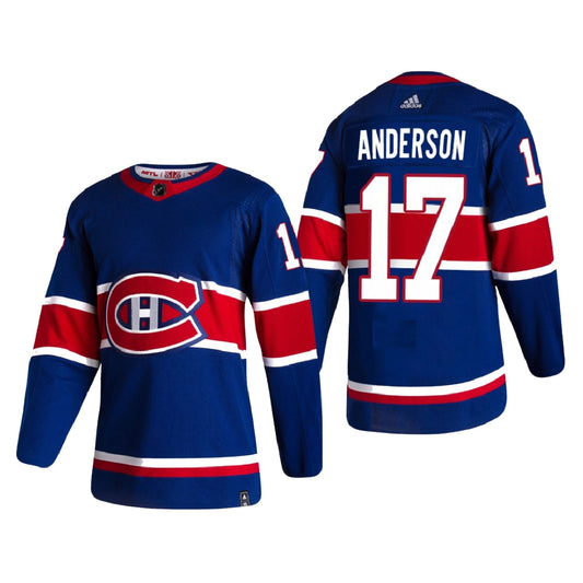 Hockey Josh Anderson Montreal Canadiens 17 Jersey