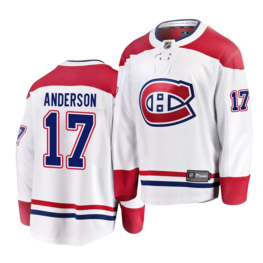 Hockey Josh Anderson Montreal Canadiens 17 Jersey