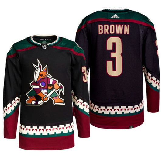 Hockey Josh Brown Arizona Coyotes 3 Jersey