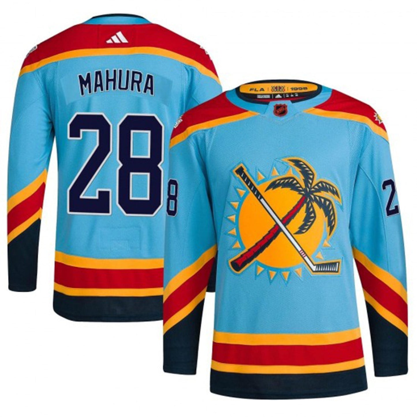 Hockey Josh Mahura Florida Panthers 28 Jersey