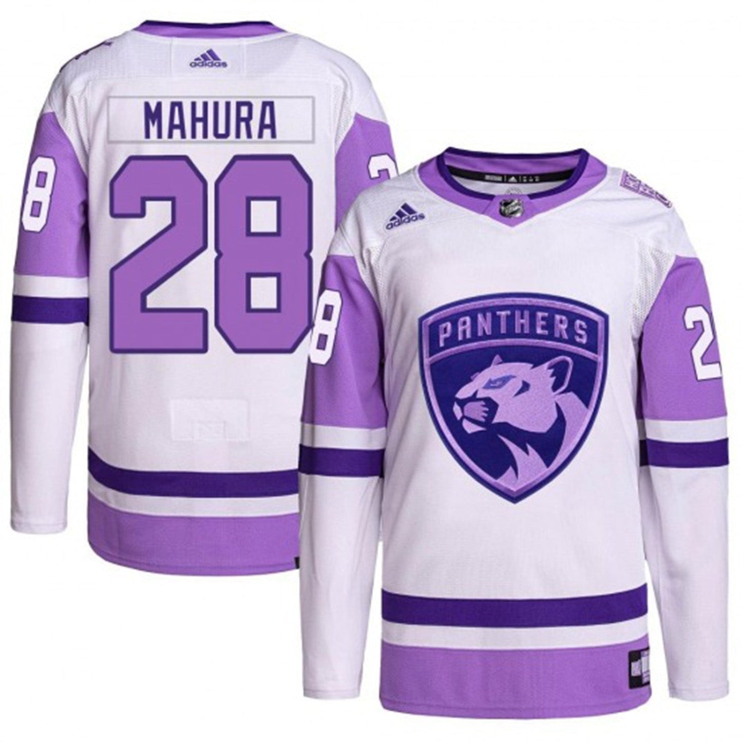 Hockey Josh Mahura Florida Panthers 28 Jersey