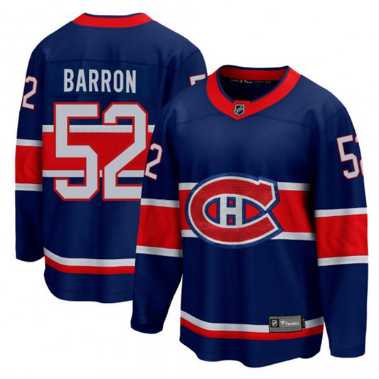 Hockey Justin Barron Montreal Canadiens 52 Jersey