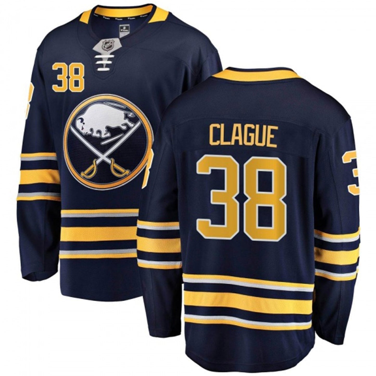 Hockey Kale Clague Buffalo Sabres 38 Jersey