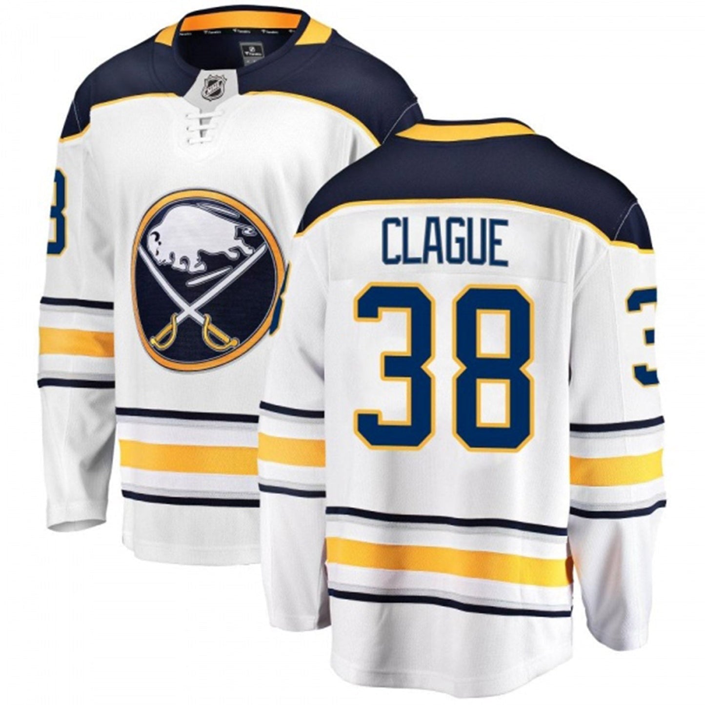Hockey Kale Clague Buffalo Sabres 38 Jersey