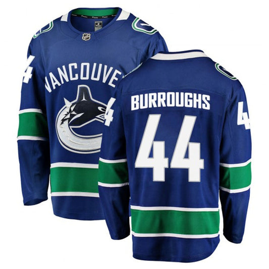 Hockey Kyle Burroughs Vancouver Canucks 44 Jersey