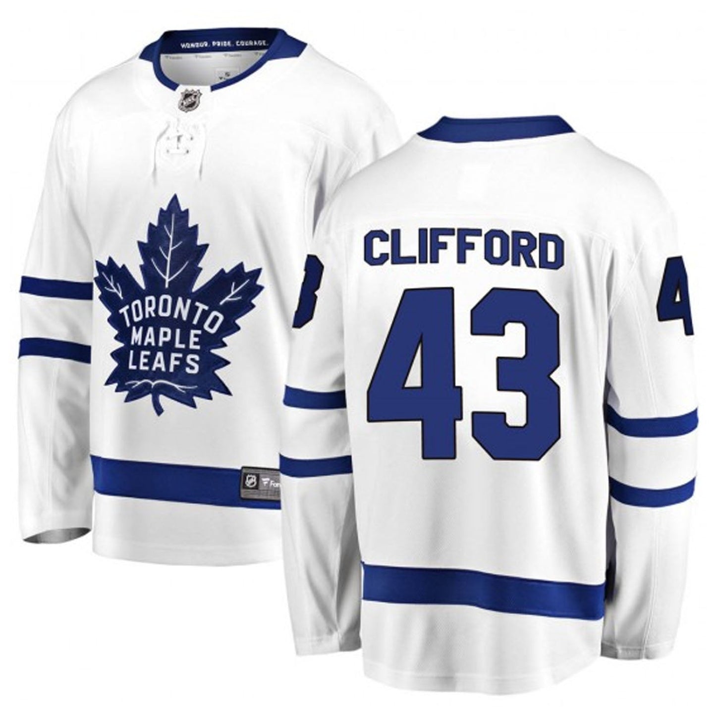 Hockey Kyle Clifford Toronto Maple Leafs 43 Jersey