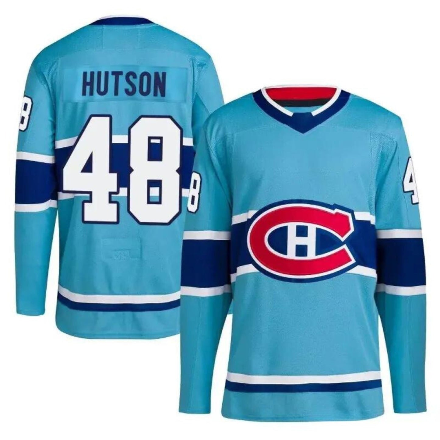 Hockey Lane Hutson Montreal Canadiens 48 Jersey