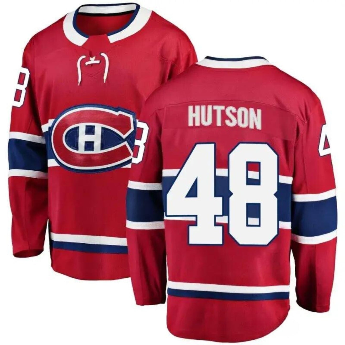Hockey Lane Hutson Montreal Canadiens 48 Jersey
