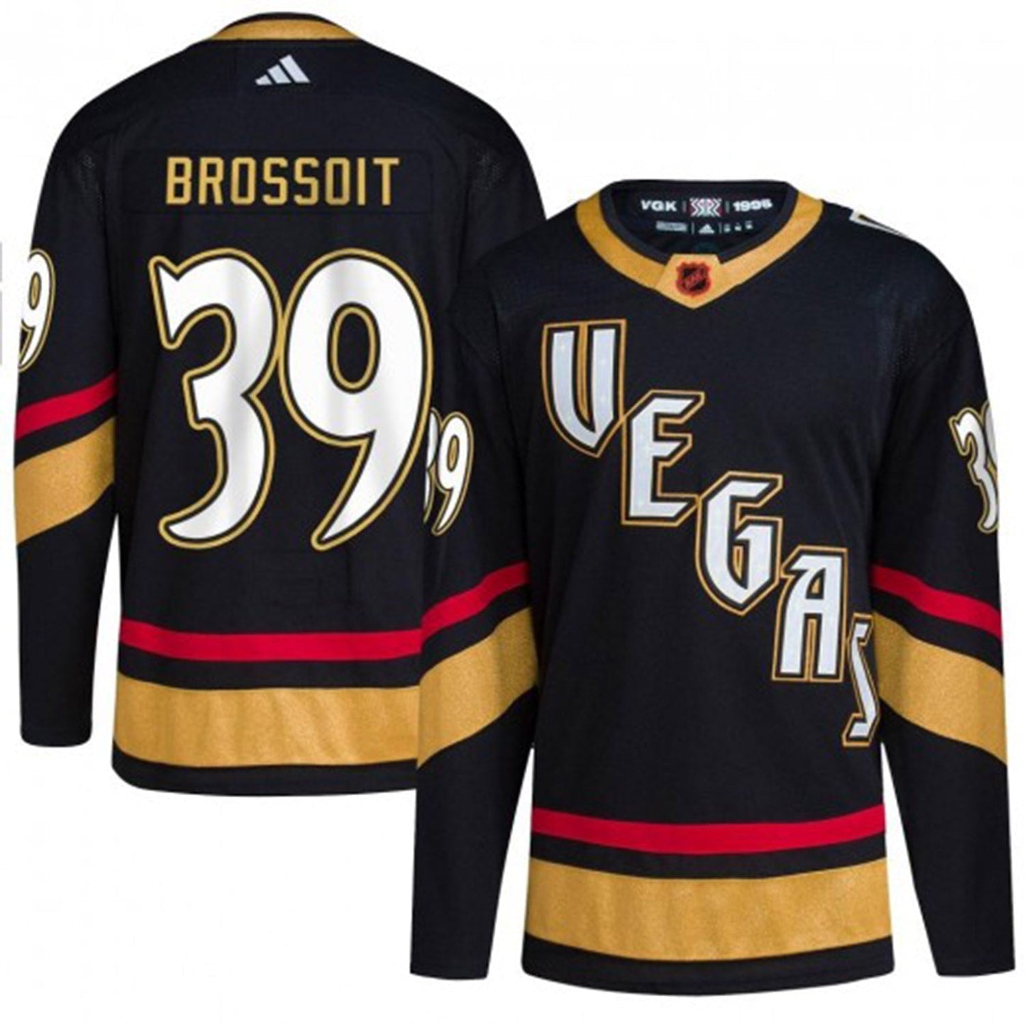 Hockey Laurent Brossoit Vegas Golden Knights 39 Jersey