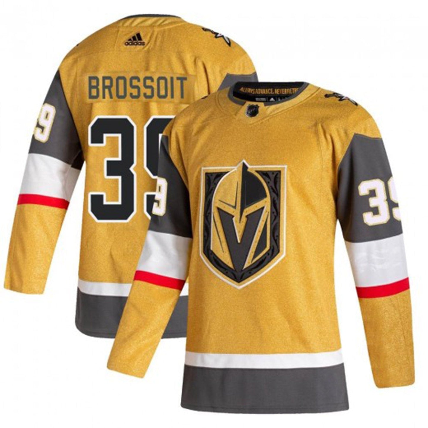 Hockey Laurent Brossoit Vegas Golden Knights 39 Jersey