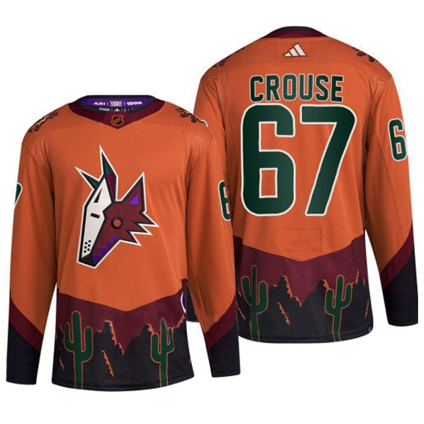 Hockey Lawson Crouse Arizona Coyotes 67 Jersey