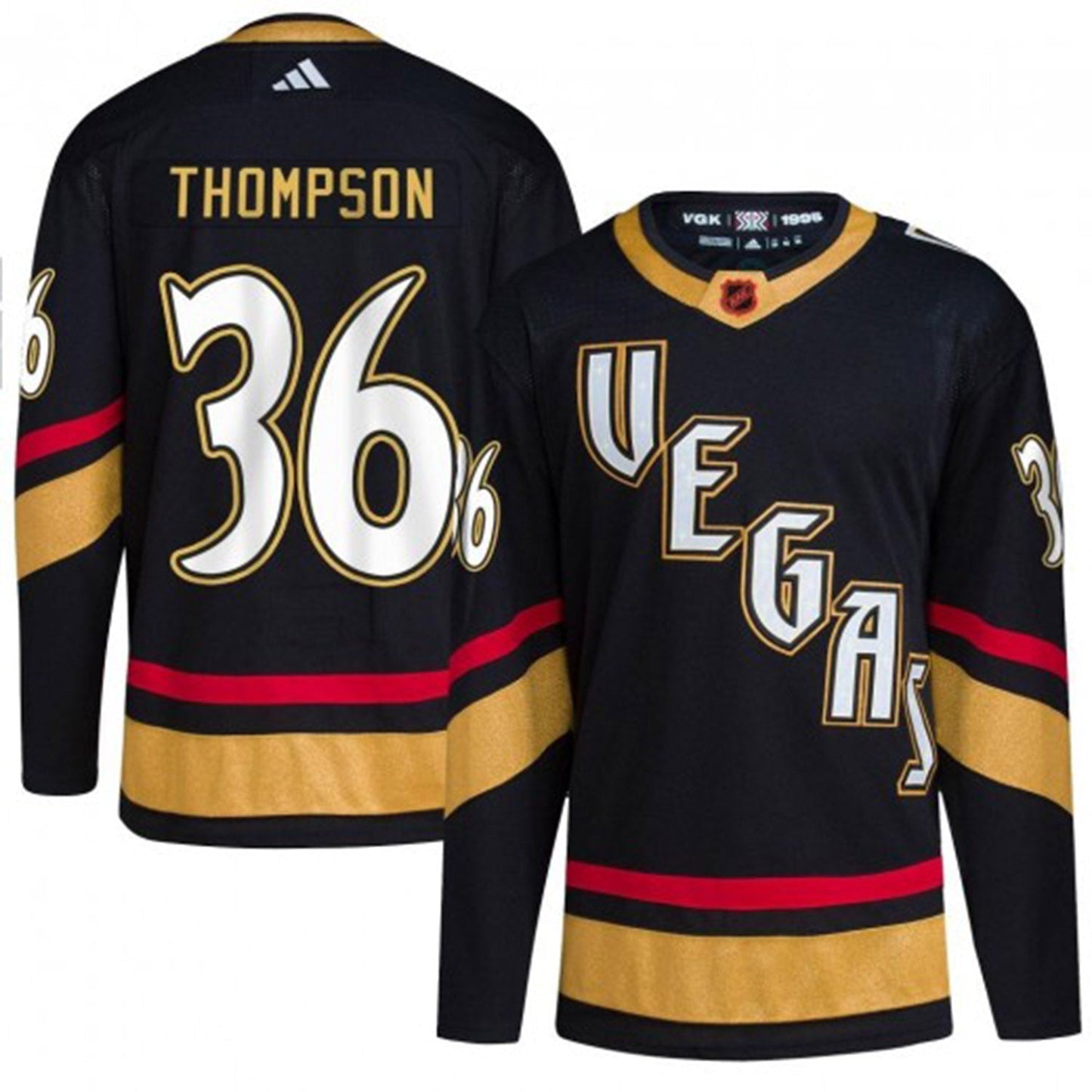 Hockey Logan Thompson Vegas Golden Knights 36 Jersey