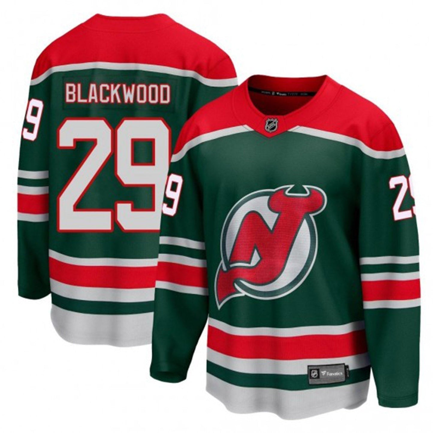 Hockey Mackenzie Blackwood New Jersey Devils 29 Jersey