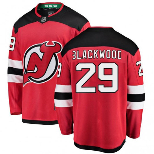 Hockey Mackenzie Blackwood New Jersey Devils 29 Jersey