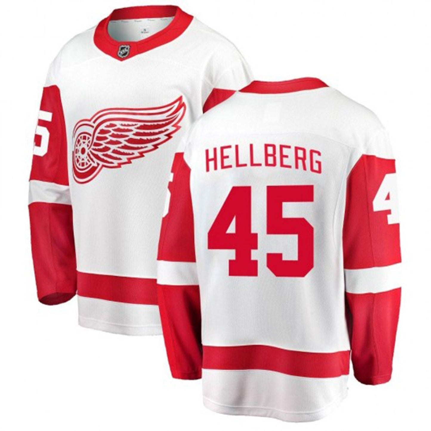 Hockey Magnus Hellberg Detroit Red Wings 45 Jersey