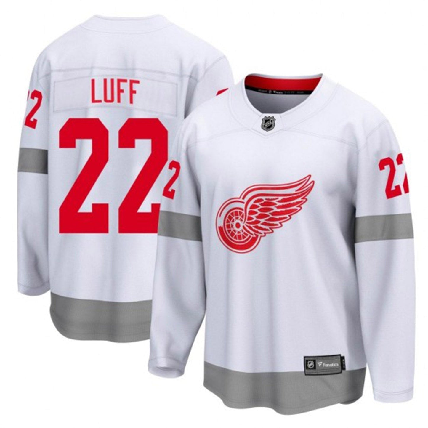 Hockey Matt Luff Detroit Red Wings 22 Jersey