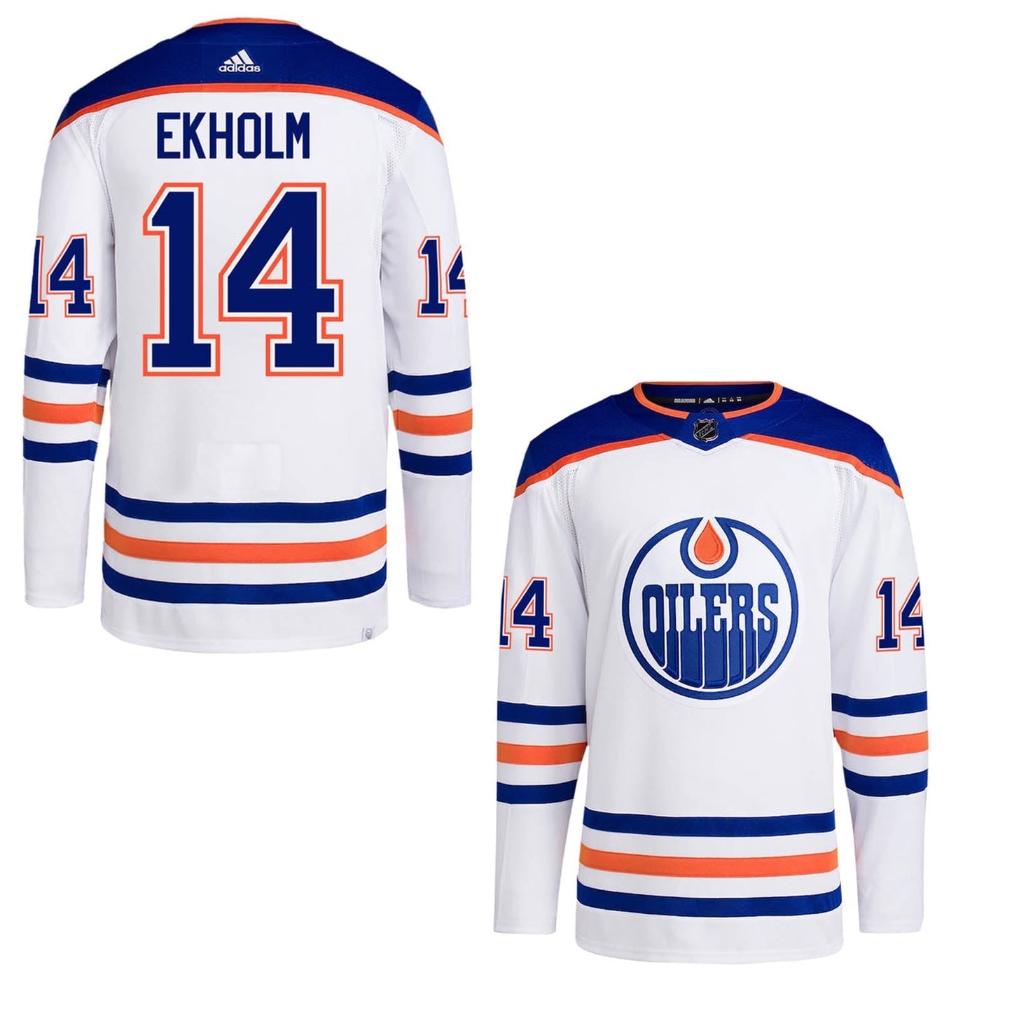 Hockey Mattias Ekholm Edmonton Oilers 14 Jersey